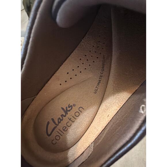 Clarks Collection Caroline Jenna Casual Comfort Shoes Women's 7.5 Sneakers - Picture 9 of 9